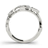 Filigree Prong Set Fashion Rings in Gold