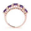 5 Stone Oval For Gemstones in Gold (0.65 cttw)