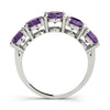 5 Stone Oval For Gemstones in Gold (0.65 cttw)