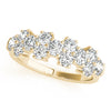 Round Diamond Fashion Band in Gold