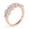 Round Diamond Fashion Band in Gold