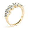 Round Diamond Fashion Band in Gold