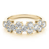 Round Diamond Fashion Band in Gold