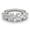 Round Diamond Fashion Band in Gold