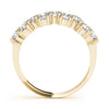 Round Diamond Fashion Band in Gold