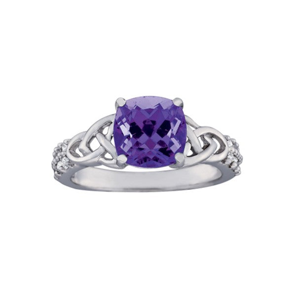 Princess & Cushion Gemstone Fashion Ring in Gold (2.62 cttw)