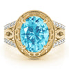 Oval-Split Shank Design in Gold (2.55 cttw)