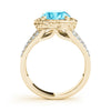 Oval-Split Shank Design in Gold (2.55 cttw)