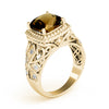 9mm Cushion Diamond Fashion Ring in Gold (3.62 cttw)