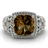 9mm Cushion Diamond Fashion Ring in Gold (3.62 cttw)