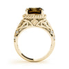 9mm Cushion Diamond Fashion Ring in Gold (3.62 cttw)