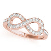 Infinity Fashion Rings in Gold