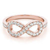 Infinity Fashion Rings in Gold