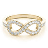 Infinity Fashion Rings in Gold