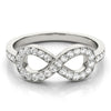 Infinity Fashion Rings in Gold