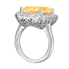 Emerald Gemstone Fashion Ring in Gold (14.28 cttw)