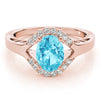 Oval Diamond Fashion Ring in Gold