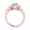 Oval Diamond Fashion Ring in Gold