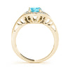 Oval Diamond Fashion Ring in Gold