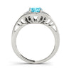 Oval Diamond Fashion Ring in Gold