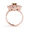 Nature Inspired Leaf Shaped Fashion Ring in Gold