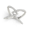 Multirow Split Shank Fashion Ring in Gold