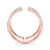Open Concept Fashion Ring in Gold