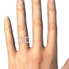 Open Concept Fashion Ring in Gold
