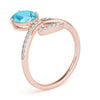 Oval Diamond Fashion Ring in Gold (1.23 cttw)