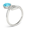 Oval Diamond Fashion Ring in Gold (1.23 cttw)