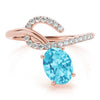 Oval Diamond Fashion Ring in Gold (1.23 cttw)