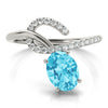 Oval Diamond Fashion Ring in Gold (1.23 cttw)