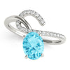 Oval Diamond Fashion Ring in Gold (1.23 cttw)