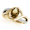 Oval Diamond Fashion Ring in Gold
