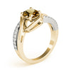 Oval Diamond Fashion Ring in Gold