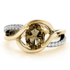 Oval Diamond Fashion Ring in Gold
