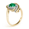 Oval Diamond Fashion Ring in Gold