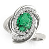 Oval Diamond Fashion Ring in Gold