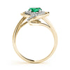 Oval Diamond Fashion Ring in Gold