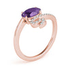 Oval Diamond Fashion Ring in Gold