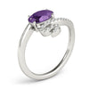 Oval Diamond Fashion Ring in Gold