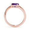 Oval Diamond Fashion Ring in Gold