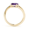 Oval Diamond Fashion Ring in Gold