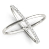 Single Row Shared Prong Fashion Ring in Gold