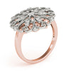 Antique Filigree Fashion Ring in Gold