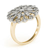 Antique Filigree Fashion Ring in Gold