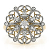 Antique Filigree Fashion Ring in Gold