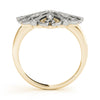 Antique Filigree Fashion Ring in Gold