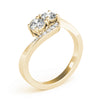 Two Stone Ring in Gold (0.52 cttw)