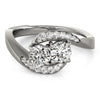 Two Stone Ring in Gold (0.52 cttw)